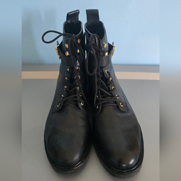 Lauren Ralph Lauren Womens Elridge Leather Lace-up Ankle Boots Like New sz 11 - Picture 2 of 12